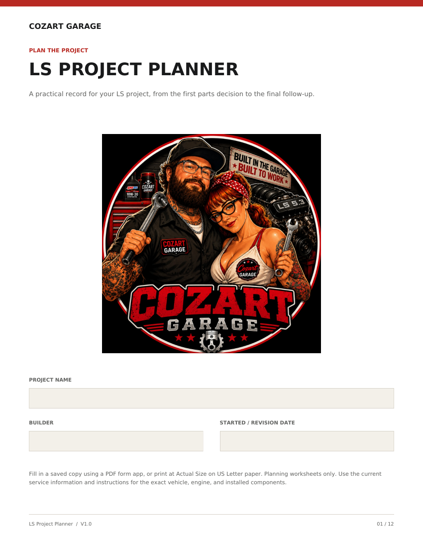LS Project Planner preview
